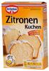 Dr. Oetker Zitronen Kuchen, Backmischung