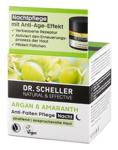 Dr. Scheller Argan & Amaranth Anti-Falten Pflege Nacht