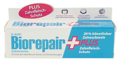Dr. Wolff's Biorepair Zahncreme Plus Zahnfleischschutz Dr. Wolff's Biorepair Zahncreme Plus Zahnfleischschutz