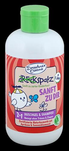 Dresdner Essenz Dreckspatz sanft zu dir 2in1 Duschgel & Shampoo