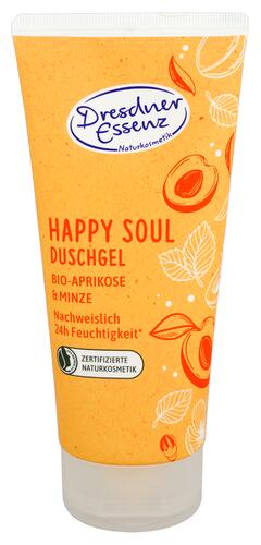 Dresdner Essenz Happy Soul Duschgel Bio-Aprikose & Minze