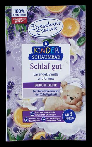 Dresdner Essenz Kinder Schaumbad Schlaf gut