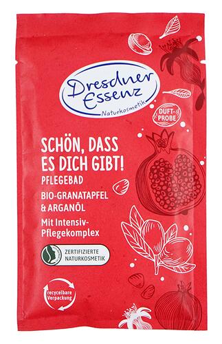 Dresdner Essenz Naturkosmetik Pflegebad Bio-Granatapfel- und Arganöl