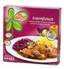 Du Darfst Entenfleisch, mit Kartoffeln und Rotkohl