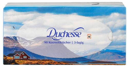 Duchesse Kosmetiktücher, 3-lagig