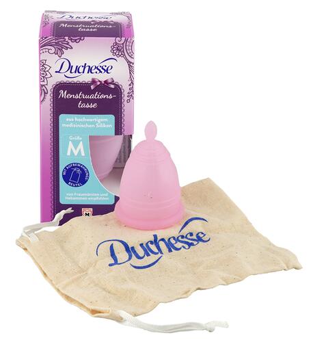 Duchesse Menstruationstasse, Größe M, rosa