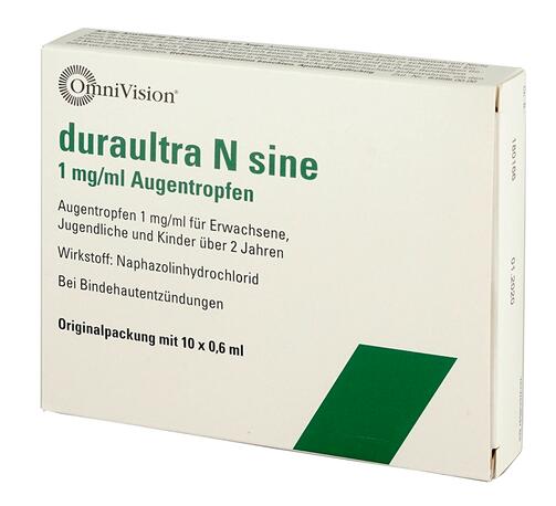 Duraultra N sine, Einzeldosisbehältnisse, Augentropfen