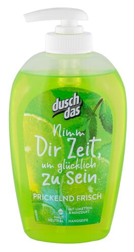 Duschdas Prickelnd Frisch Limetten & Minzduft Handseife