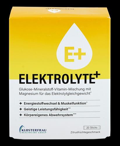 E+ Elektrolyte+ Zitrusfrüchtegeschmack, 20 Sticks