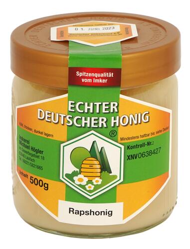 Echter Deutscher Honig Rapshonig, cremig