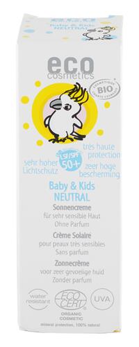 Eco Cosmetics Baby & Kids Neutral Sonnencreme LSF 50+
