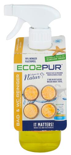 Eco2pur Bad- & WC-Reiniger Lavendelduft inklusive 4 Tabs