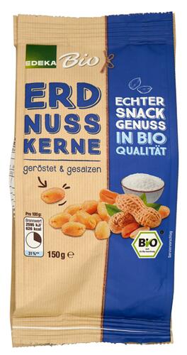 Edeka Bio Erdnusskerne geröstet & gesalzen Edeka Bio Erdnusskerne geröstet & gesalzen