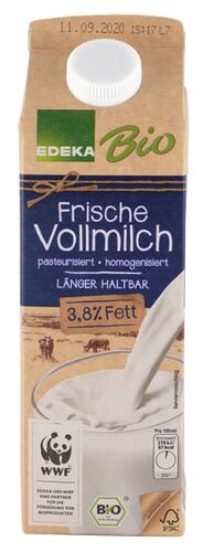 Edeka Bio Frische Vollmilch