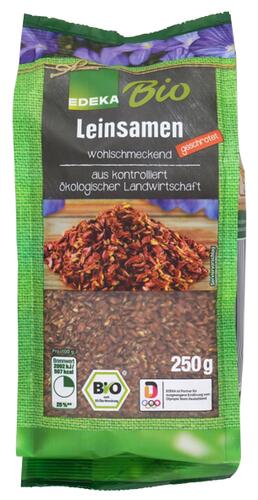 Edeka Bio Leinsamen geschrotet
