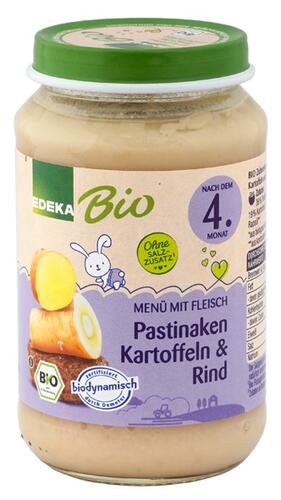 Edeka Bio Pastinaken Kartoffeln & Rind