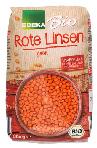 Edeka Bio Rote Linsen