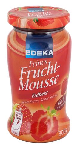 Edeka Feines Frucht-Mousse Erdbeer, Fruchtaufstrich