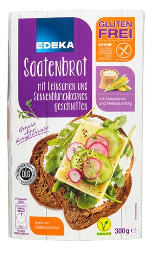 Edeka Glutenfrei Saatenbrot