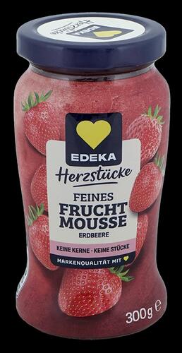 Edeka Herzstücke Feines Fruchtmousse Erdbeere