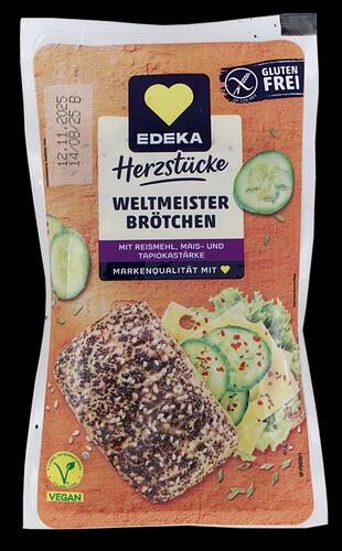 Edeka Herzstücke Weltmeisterbrötchen glutenfrei