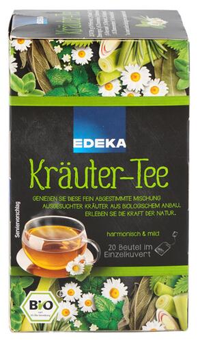 Edeka Kräuter-Tee, Bio, 20 Beutel