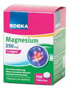 Edeka Magnesium 250 mg, Tabletten