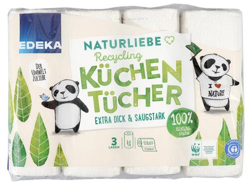 Edeka Naturliebe Recycling Küchentücher