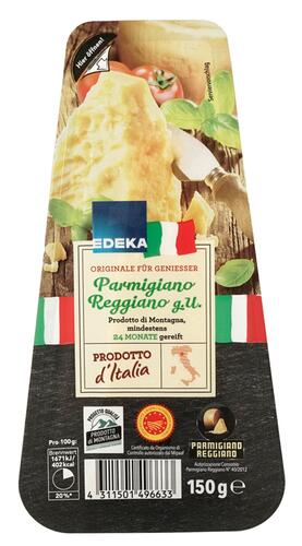 Edeka Parmigiano Reggiano g.U., Bergerzeugnis