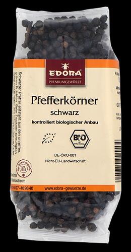 Edora Pfefferkörner, schwarz, bio