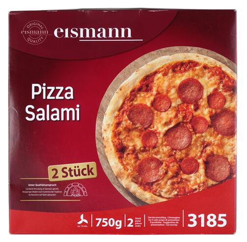 Eismann Pizza Salami, 2 Stück