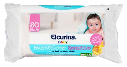 Elcurina Baby Feuchttücher Sensitive