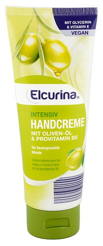 Elcurina Intensiv Handcreme Mit Oliven-Öl & Provitamin B5