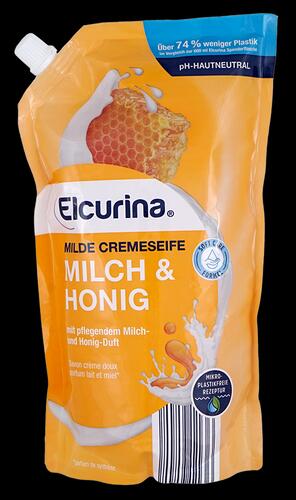 Elcurina milde Cremeseife Milch & Honig
