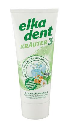 Elkadent Kräuter 3 Zahncreme Elkadent Kräuter 3 Zahncreme