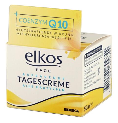 Elkos Face Coenzym Q10 Aufbauende Tagescreme Elkos Face Coenzym Q10 Aufbauende Tagescreme