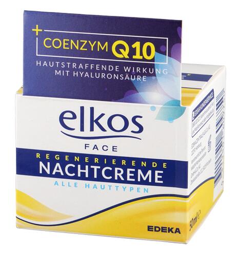 Elkos Face Regenerierende Nachtcreme Coenzym Q10 Elkos Face Regenerierende Nachtcreme Coenzym Q10