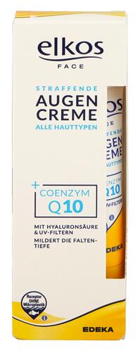 Elkos Face Straffende Augencreme + Coenzym Q10