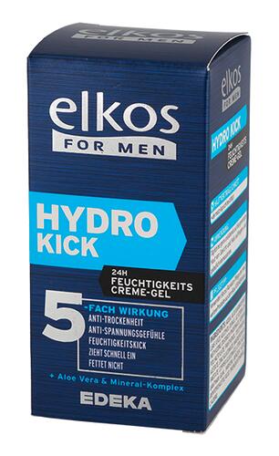 Elkos For Men Hydro Kick Feuchtigkeitscreme-Gel