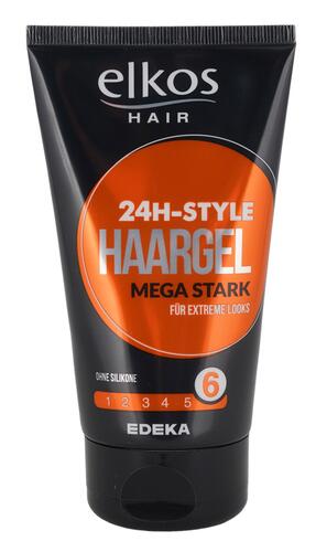 Elkos Hair 24H-Style Haargel Mega Stark, 6 Elkos Hair 24H-Style Haargel Mega Stark, 6