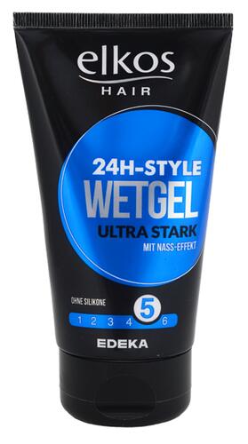Elkos Hair 24H-Style Wetgel Ultra Stark, 5