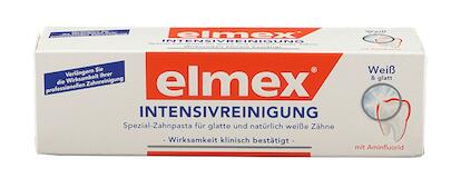 Elmex Intensivreinigung Weiß & glatt Spezial-Zahnpasta Elmex Intensivreinigung Weiß & glatt Spezial-Zahnpasta