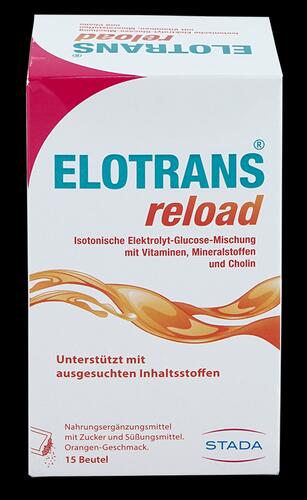 Elotrans Reload Orange, 15 Beutel