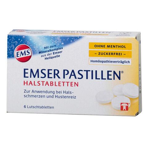 Emser Pastillen Halstabletten ohne Menthol, zuckerfrei