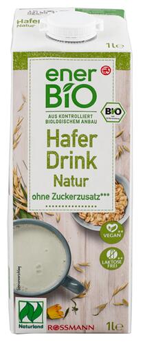 Ener Bio Hafer Drink Natur, Naturland