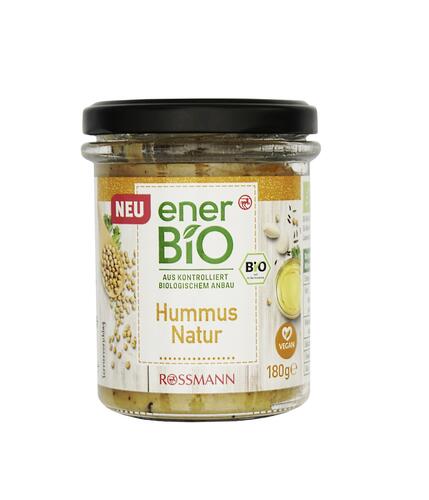 Ener Bio Hummus Natur, im Glas