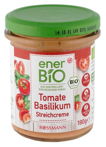 Ener Bio Tomate Basilikum Streichcreme