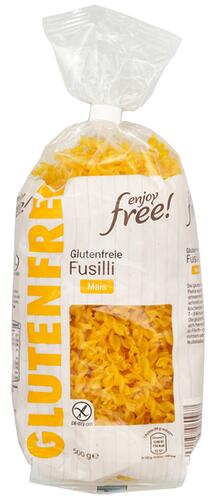 Enjoy Free! Glutenfreie Fusilli Mais