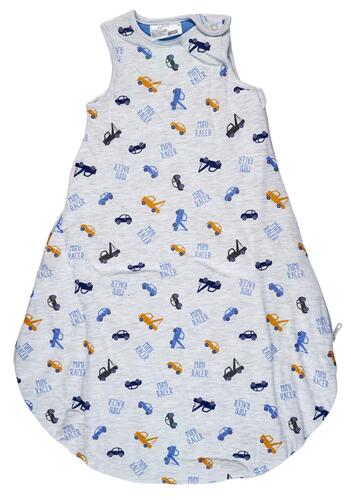 Ergee Schlafsack Autos und Schriftzüge, blue