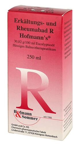 Erkältungs- und Rheumabad R Hofmann's